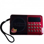 Φορητό ραδιόφωνο FM JOC με USB, SD, Micro SD κάρτα, AUX, MP3 - 3