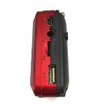 Φορητό ραδιόφωνο FM JOC με USB, SD, Micro SD κάρτα, AUX, MP3 - 5