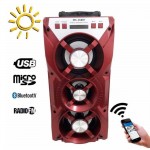 Φορητό ηχείο Bluetooth με φώτα LED: Redmaine MS-268BT - 1
