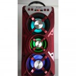 Φορητό ηχείο Bluetooth με φώτα LED: Redmaine MS-268BT - 3
