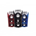 Φορητό ηχείο Bluetooth με φώτα LED: Redmaine MS-268BT - 4