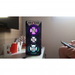Φορητό ηχείο Bluetooth με φώτα LED: Redmaine MS-268BT - 7