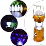 Κάμπινγκ LED φακός 3 σε 1 με Disco λάμπα SH-5801 - 19
