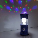 Κάμπινγκ LED φακός 3 σε 1 με Disco λάμπα SH-5801 - 7