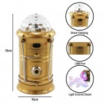 Κάμπινγκ LED φακός 3 σε 1 με Disco λάμπα SH-5801 - 10