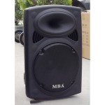 Ισχυρό ηχείο Karaoke MBA F-15E με ενσωματωμένο ενισχυτή - 15 ιντσών μαζί με ασύρματα μικρόφωνα και Bluetooth, ισχύς 250W - 9