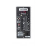 Ισχυρό ηχείο Karaoke MBA F-15E με ενσωματωμένο ενισχυτή - 15 ιντσών μαζί με ασύρματα μικρόφωνα και Bluetooth, ισχύς 250W - 5