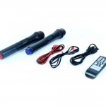 Ισχυρό ηχείο Karaoke EOLUTION BT15A με ενσωματωμένο ενισχυτή - 15 ιντσών μαζί με μικρόφωνο και Bluetooth - 3