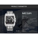 Ανδρικό ρολόι Megir Fashion Business - 9