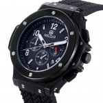 Ανδρικό αθλητικό ρολόι Megir με μαύρο καντράν - 5