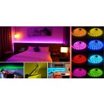 Σετ RGB LED ταινία 5 μέτρα, 5050 δίοδοι, με τηλεχειριστήριο και παροχή ρεύματος - 16