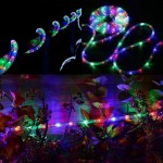 Χριστουγεννιάτικα LED λαμπάκια 10 μέτρα με 8 αυτόματες λειτουργίες και παροχή ηλεκτρικού ρεύματος που δεν θερμαίνεται - 13