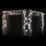 100 τμχ Λευκά LED φωτάκια με λευκό διακοσμητικό καλώδιο, τύπου γιρλάντας, 10 μ - 5