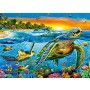 Παζλ Castorland 180 κομμάτια - Υποβρύχιες χελώνες - 2