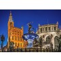Παζλ Castorland 500 κομμάτια - Κρήνη του Ποσειδώνα, Gdansk - 2