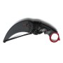 Μαχαίρι τσέπης με καμπύλη λεπίδα καράμπιτ MKnives X-14 με θήκη και μοτίβο ιστού αράχνης, 19 εκ. - 2