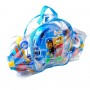 Σετ ρυθμιζόμενων πατίνων Paw Patrol από D'Arpeje + κράνος, περιαγκωνίδες, επιγονατίδες και σακίδιο, μέγεθος 25-32 - 2