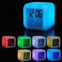 Φωτιζόμενο ρολόι LED με ξυπνητήρι, ημερολόγιο, θερμόμετρο και ένδειξη ώρας 12/24 ωρών - 4